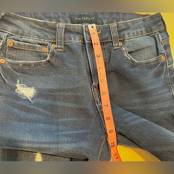 Aeropostale Ripped Skinny Jeans 28/32 - Picture 6 of 8
